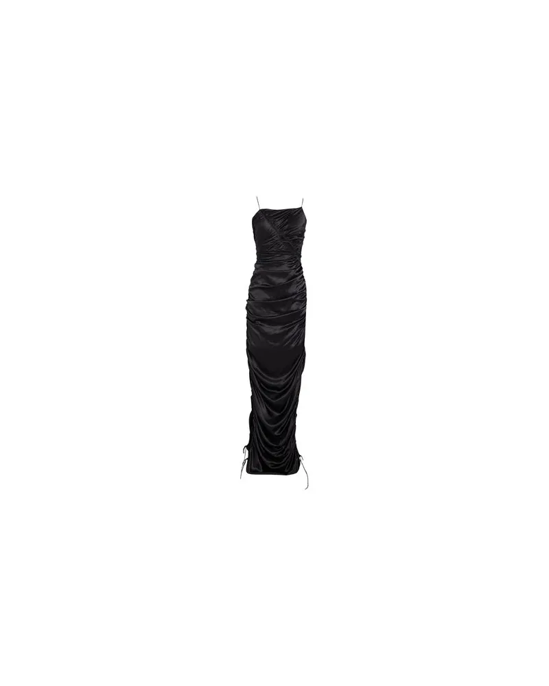DEL CORE KLEIDER - Maxi-Kleiderauf YOOX.COM Schwarz