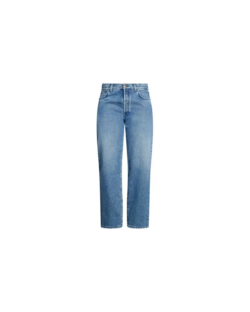 Moschino HOSEN & RÖCKE - Jeanshosenauf YOOX.COM Blau