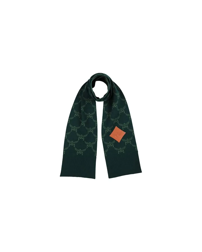 MCM ACCESSOIRES - Schalsauf YOOX.COM Dunkelgrün