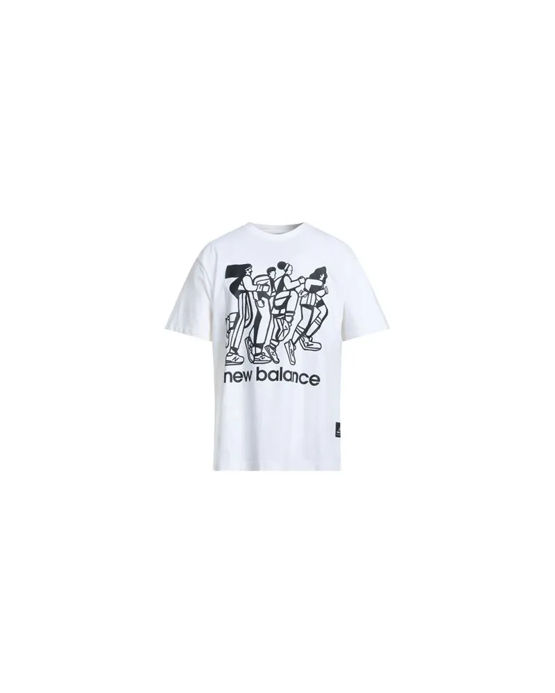 New Balance TOPS - T-shirtsauf YOOX.COM Weiß
