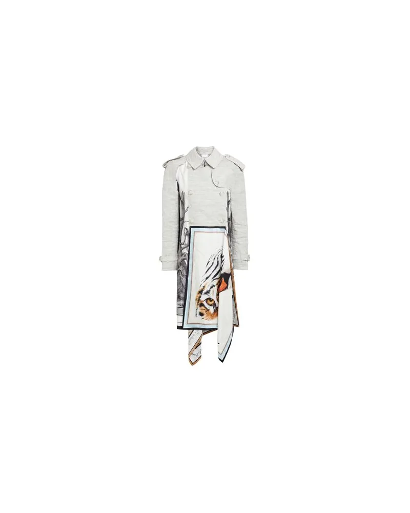 Burberry JACKEN & MÄNTEL - Jacken, Mäntel & Trenchcoatsauf YOOX.COM Hellgrau