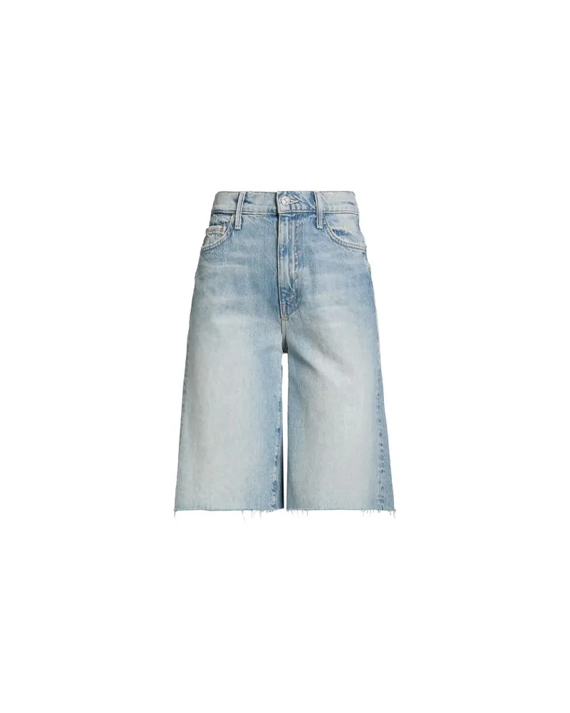 Mother HOSEN & RÖCKE - Jeansshortsauf YOOX.COM Blau