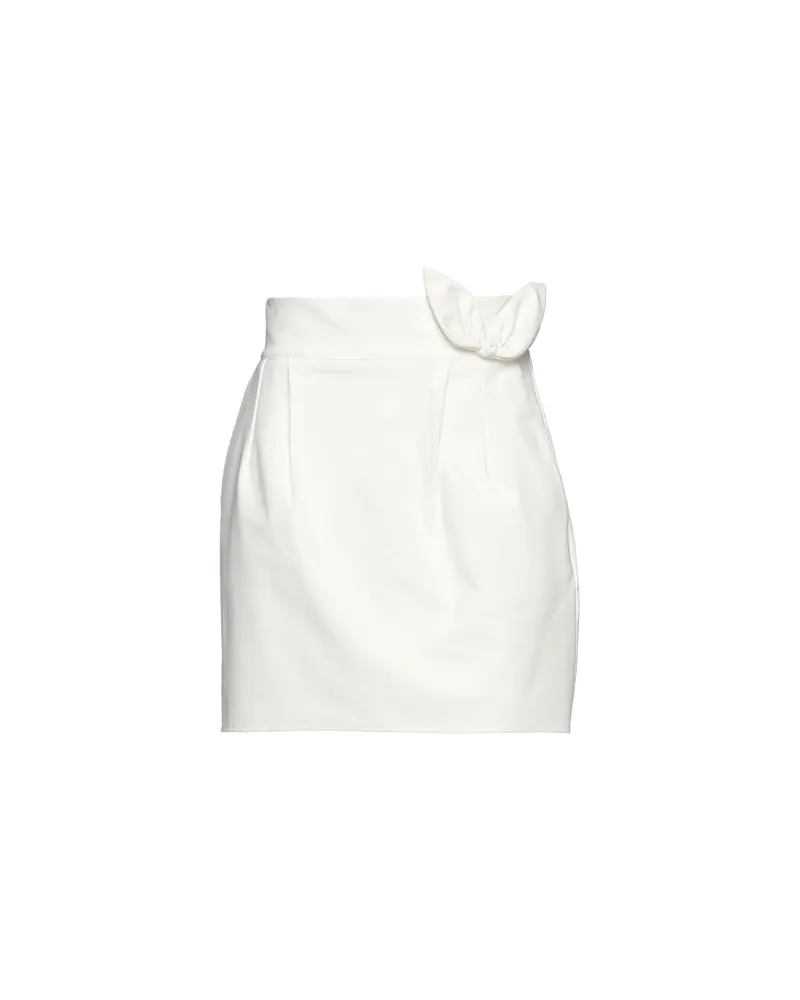 Elisabetta Franchi HOSEN & RÖCKE - Miniröckeauf YOOX.COM Weiß