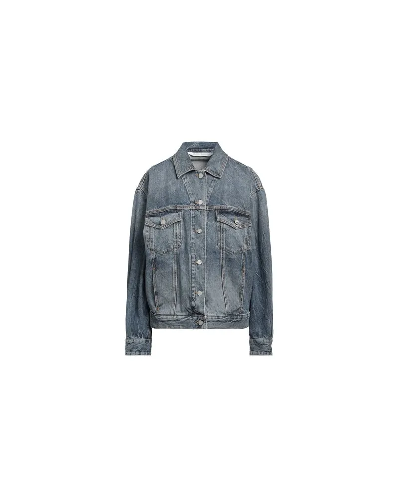 Palm Angels JACKEN & MÄNTEL - Jeansjacken/Mäntelauf YOOX.COM Blau