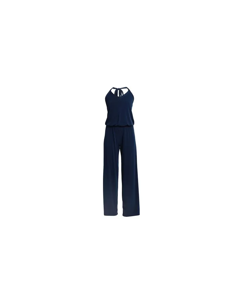 Biancoghiaccio OVERALLS - Jumpsuitsauf YOOX.COM Nachtblau
