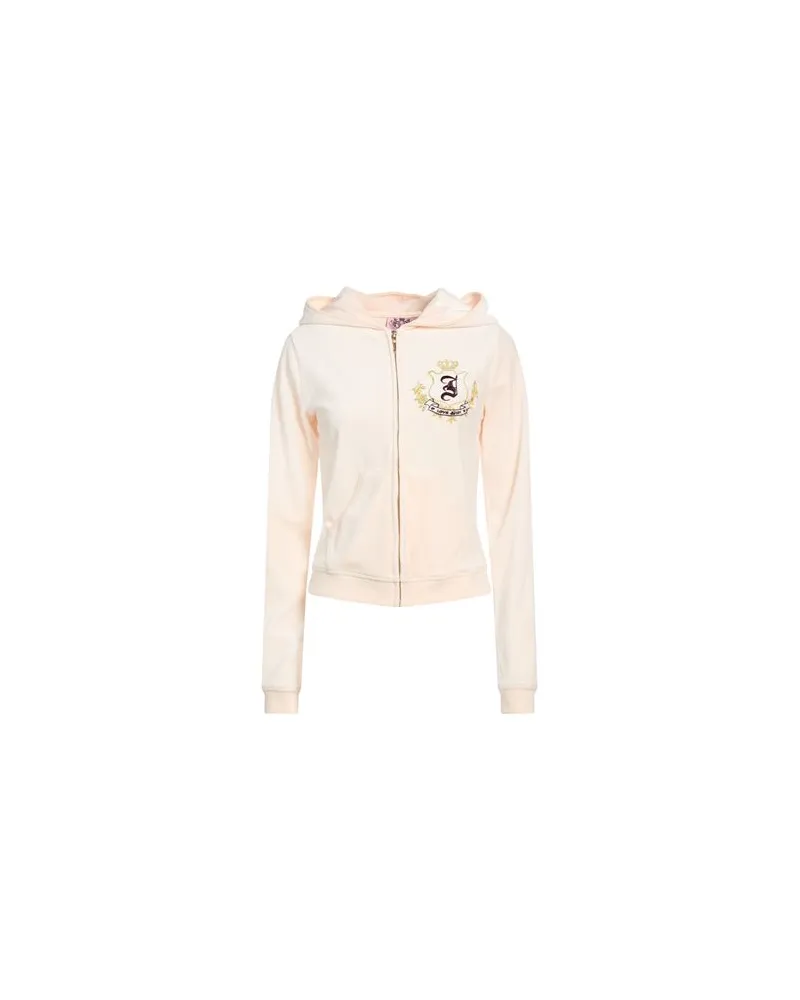 Juicy Couture TOPS - Sweatshirtsauf YOOX.COM Cremeweiß