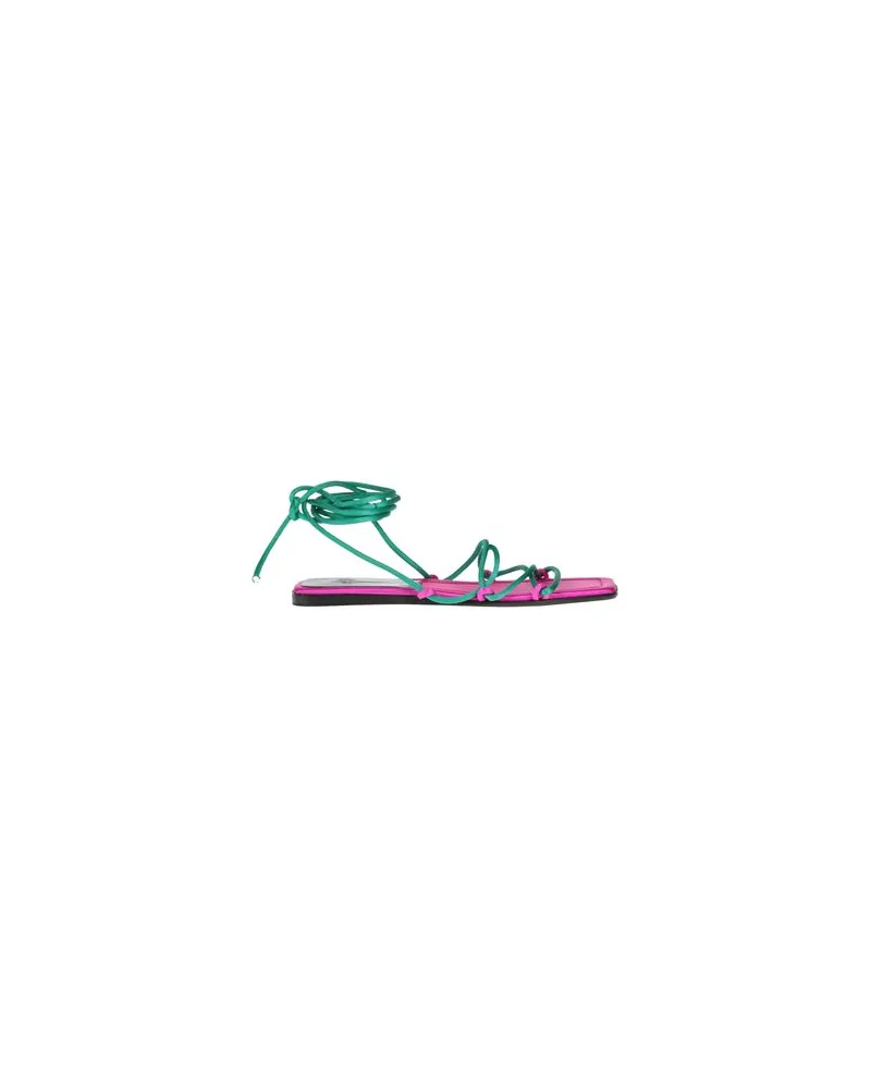 Cesare Paciotti SCHUHE - Sandalenauf YOOX.COM Smaragdgrün