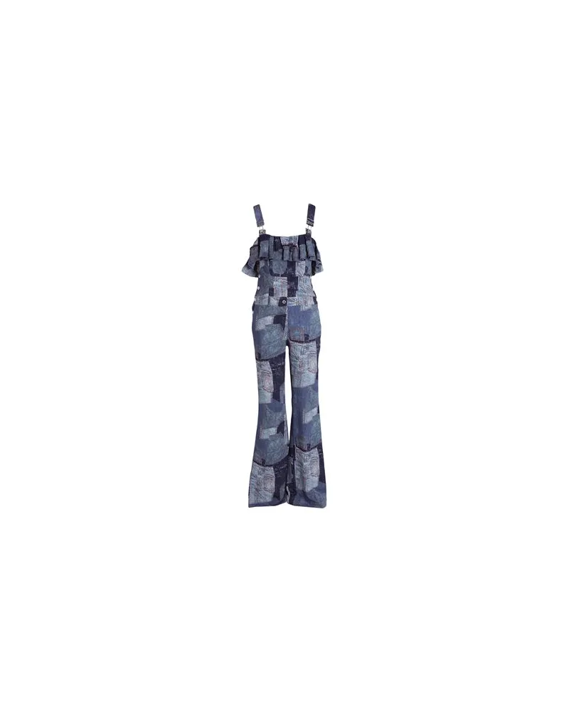 Moschino OVERALLS - Jumpsuitsauf YOOX.COM Blau