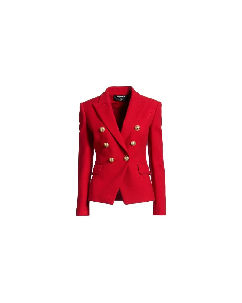 Balmain ANZÜGE und CO-ORDS - Blazersauf YOOX.COM Rot