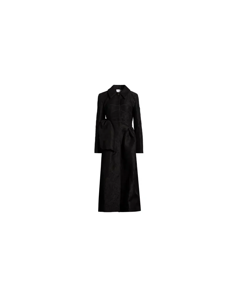 Cecilie Bahnsen JACKEN & MÄNTEL - Mäntelauf YOOX.COM Schwarz
