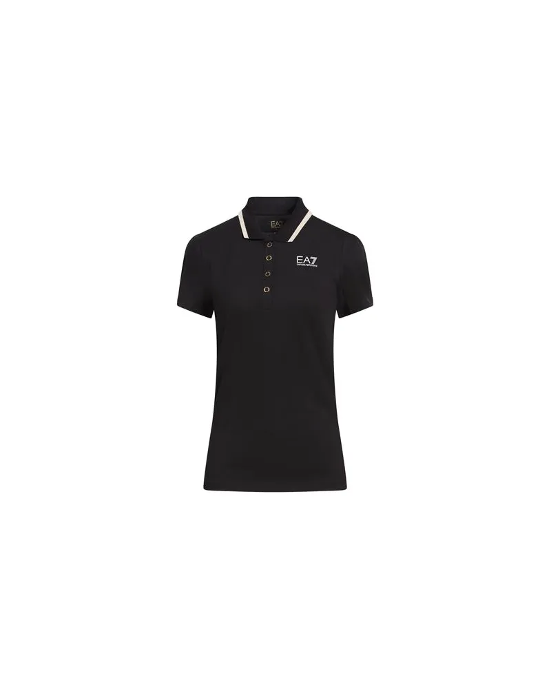 EA7 TOPS - Poloshirtsauf YOOX.COM Schwarz