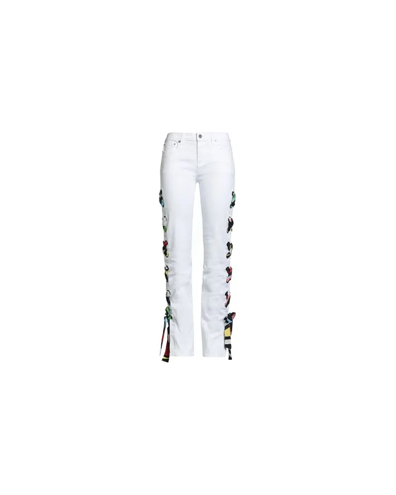 Emilio Pucci HOSEN & RÖCKE - Jeanshosenauf YOOX.COM Weiß