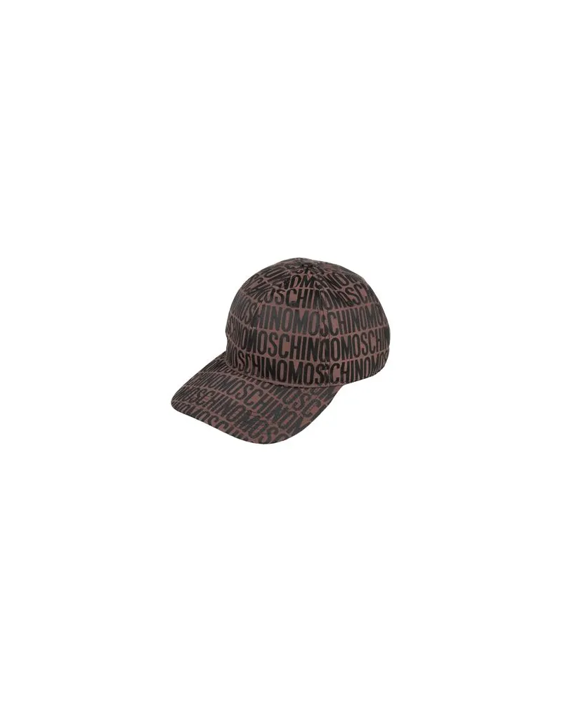 Moschino COUTURE - ACCESSOIRES - Mützen & Hüteauf YOOX.COM Braun