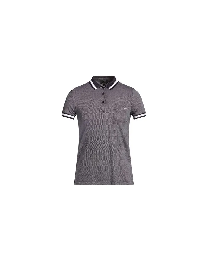 A.P.C. TOPS - Poloshirtsauf YOOX.COM Marineblau