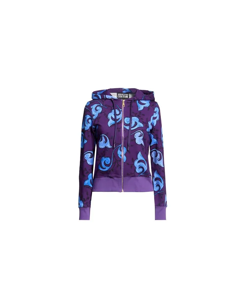 Versace Jeans TOPS - Sweatshirtsauf YOOX.COM Violett