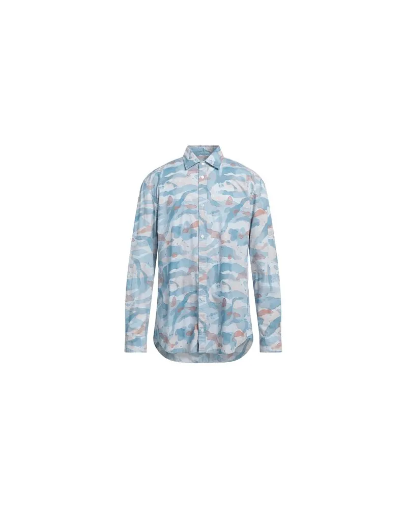 Dondup TOPS - Hemdenauf YOOX.COM Hellblau