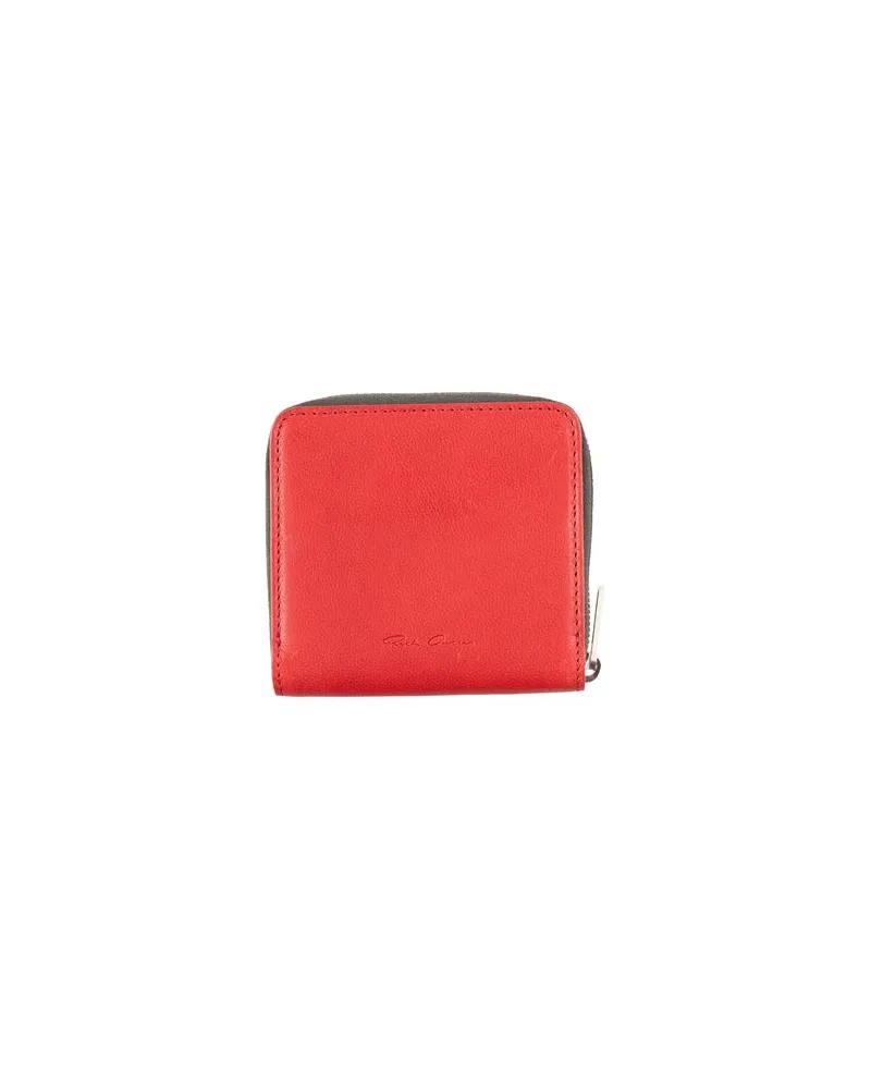 Rick Owens Kleinlederwaren - Brieftaschenauf YOOX.COM Rot