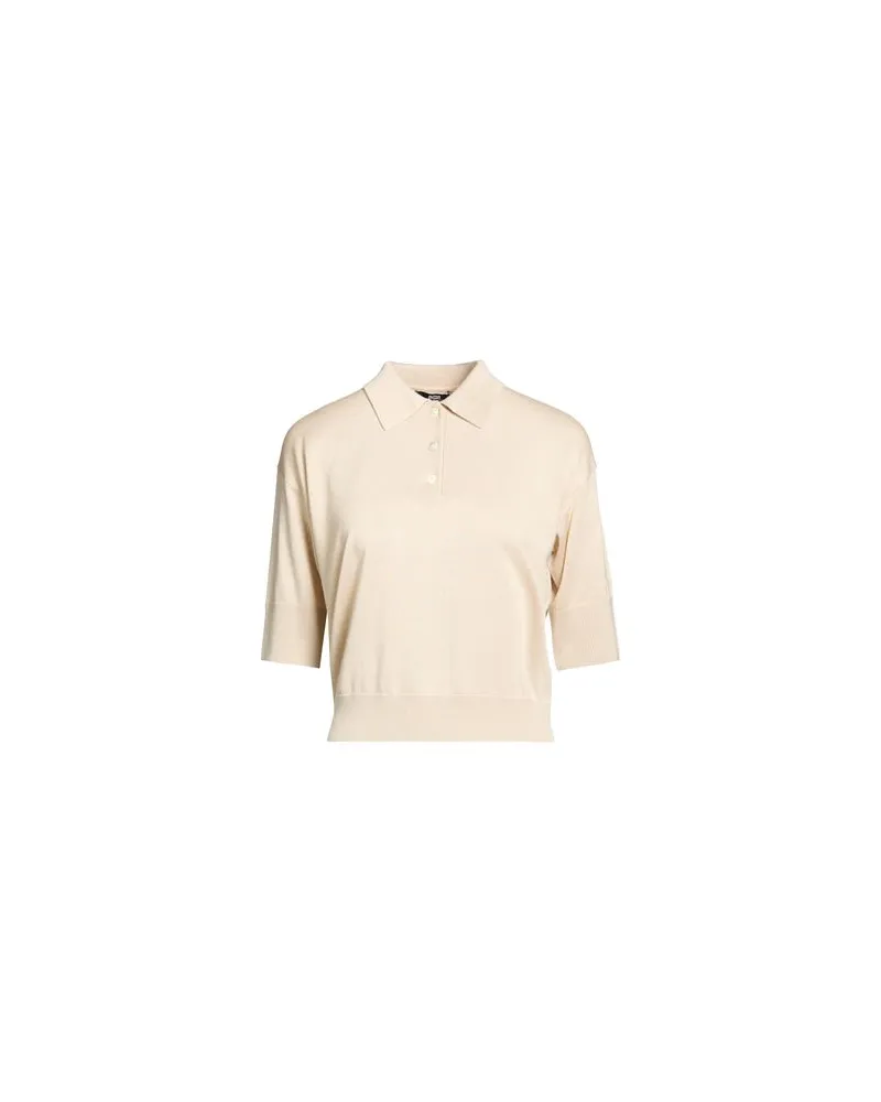 Alpha Studio THE FINE ESSENTIALS - TOPS - Poloshirtsauf YOOX.COM Beige
