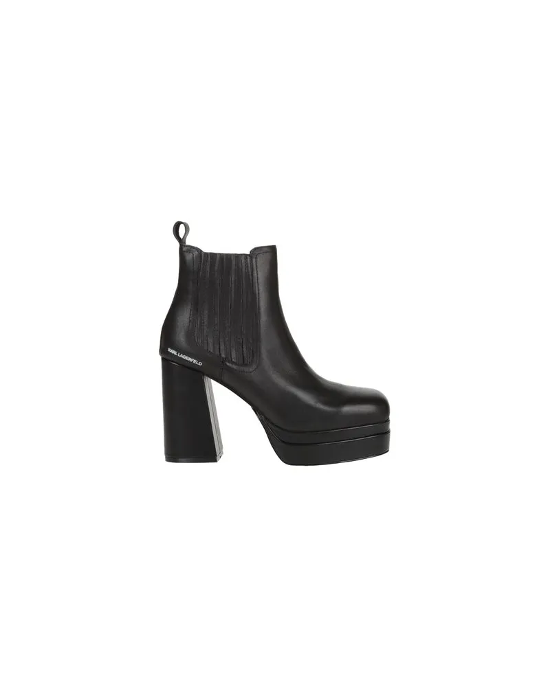 Karl Lagerfeld SCHUHE - Stiefelettenauf YOOX.COM Schwarz