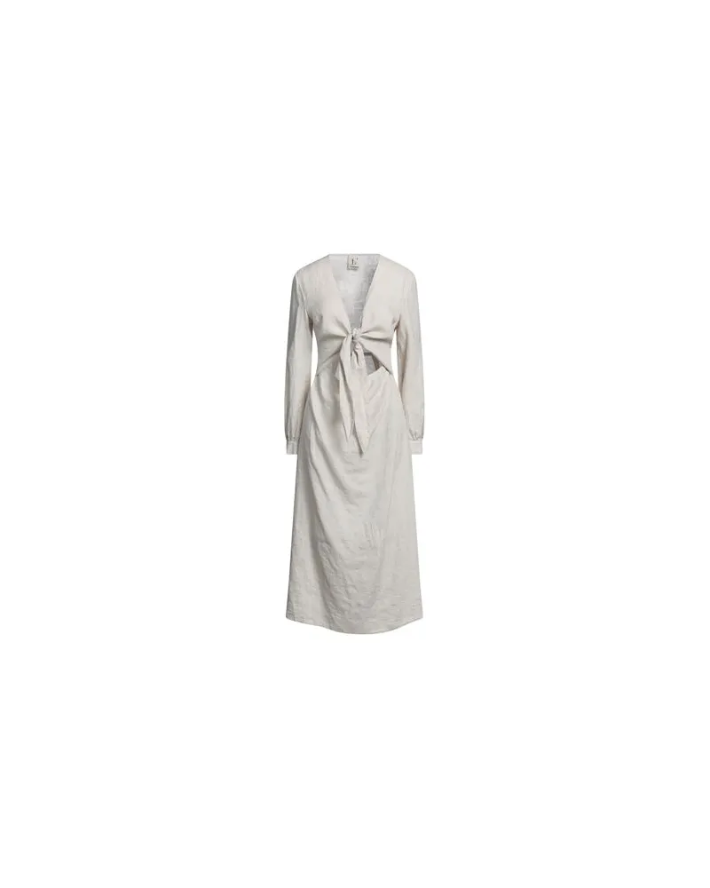 L'Autre Chose KLEIDER - Maxi-Kleiderauf YOOX.COM Beige