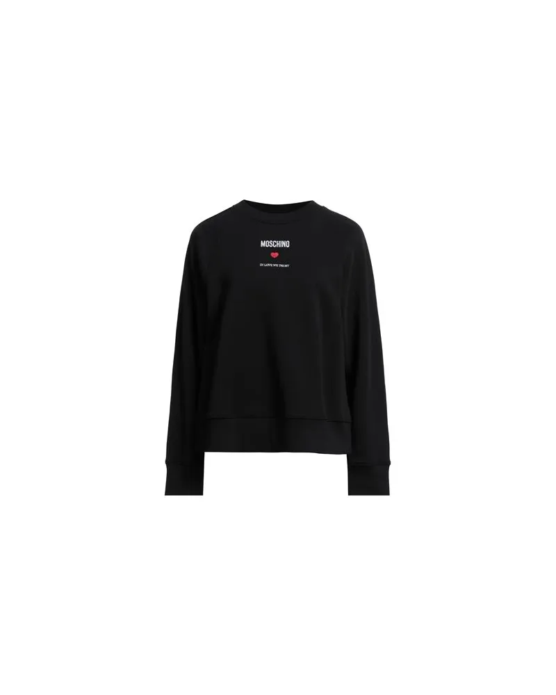 Moschino TOPS - Sweatshirtsauf YOOX.COM Schwarz
