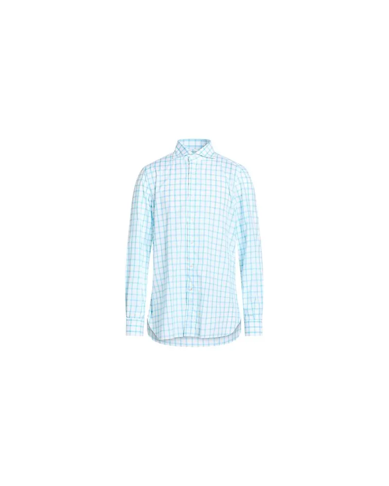 Isaia TOPS - Hemdenauf YOOX.COM Himmelblau
