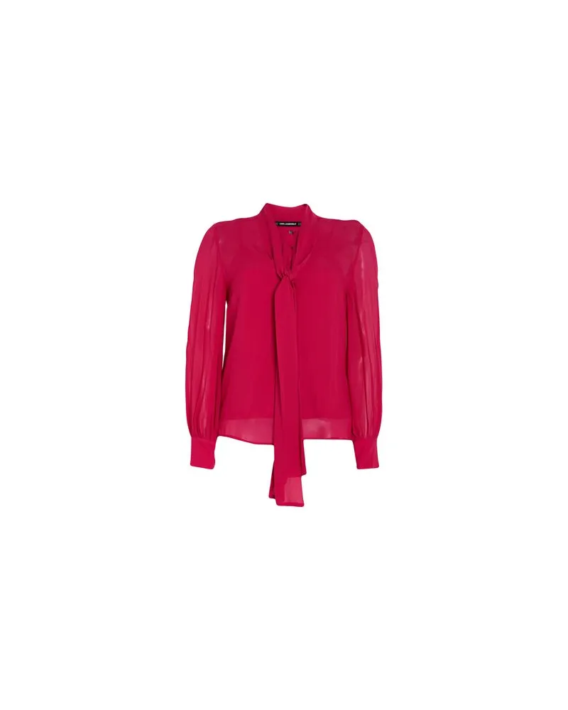 Karl Lagerfeld TOPS - Topsauf YOOX.COM Magenta