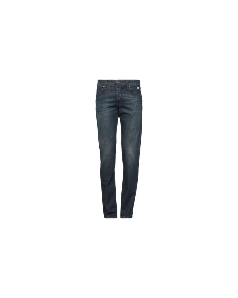 Roy Roger's HOSEN & RÖCKE - Jeanshosenauf YOOX.COM Blau