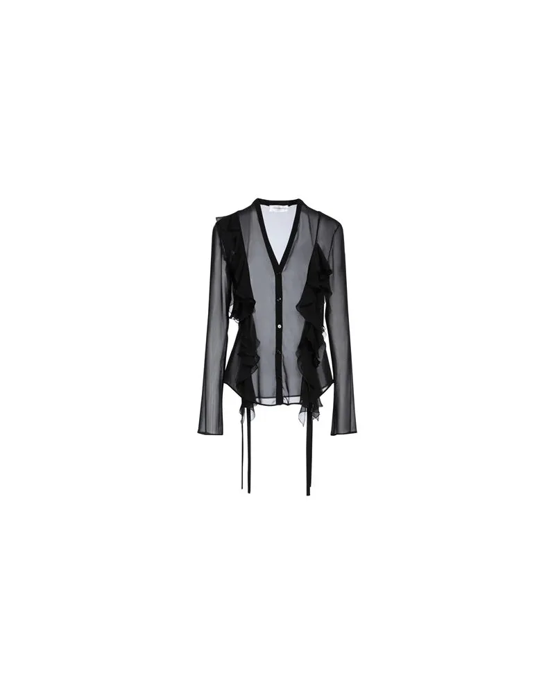 Blumarine TOPS - Hemdenauf YOOX.COM Schwarz