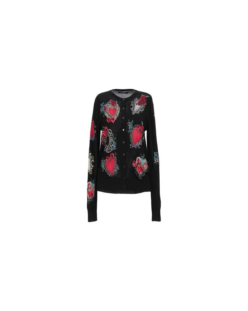 Dolce & Gabbana STRICKWAREN - Strickjackenauf YOOX.COM Schwarz