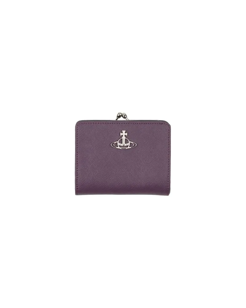Vivienne Westwood Kleinlederwaren - Brieftaschenauf YOOX.COM Purpur