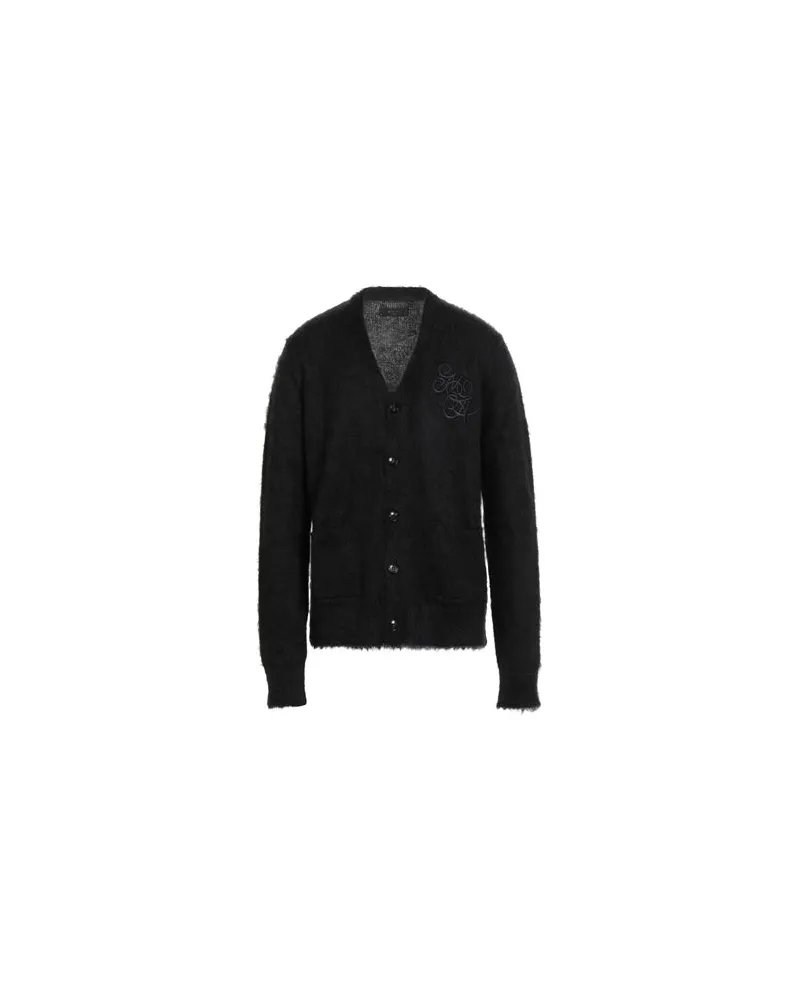 Amiri STRICKWAREN - Strickjackenauf YOOX.COM Schwarz