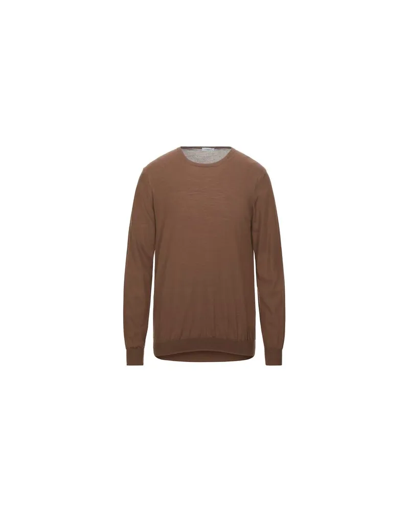 Paolo Pecora Milano STRICKWAREN - Pulloverauf YOOX.COM Braun