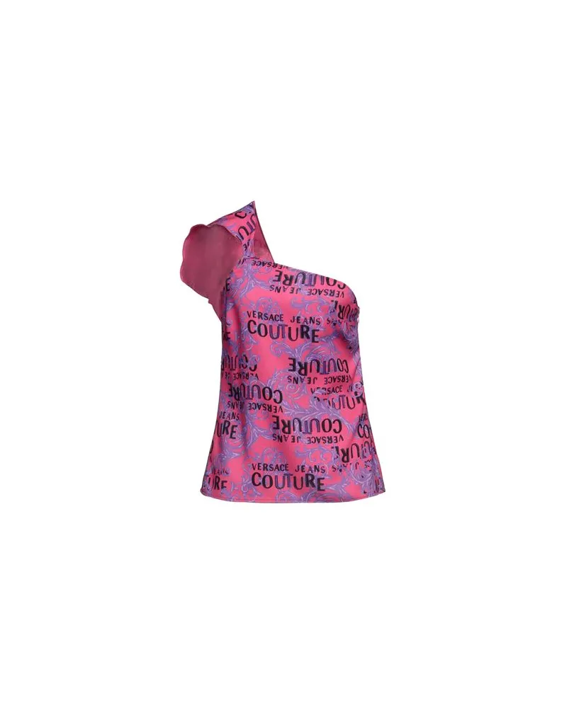 Versace Jeans TOPS - Topsauf YOOX.COM Fuchsia