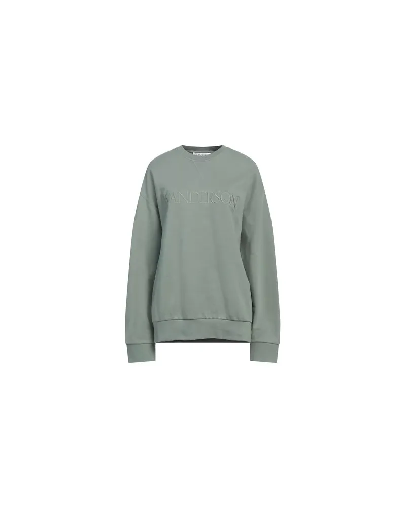 J.W.Anderson TOPS - Sweatshirtsauf YOOX.COM Salbeigrün