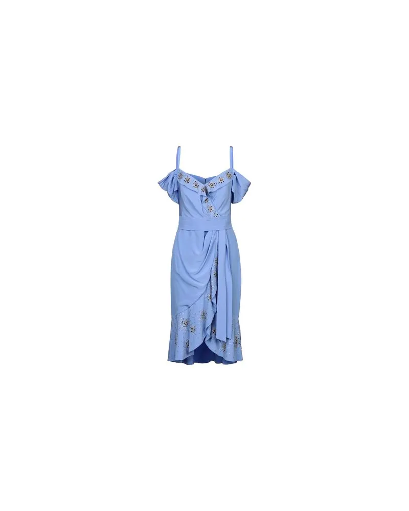 Moschino KLEIDER - Midi-Kleiderauf YOOX.COM Azurblau