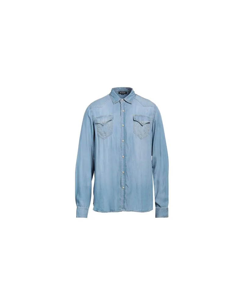 True Religion TOPS - Jeanshemdenauf YOOX.COM Blau