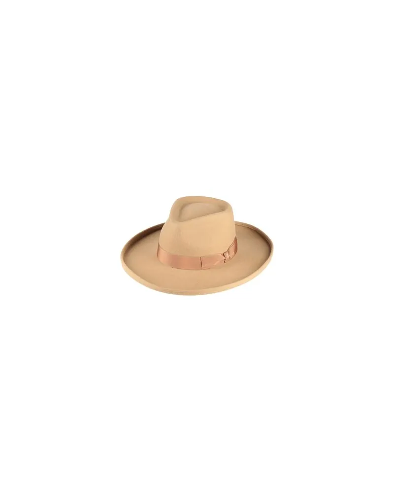 Borsalino ACCESSOIRES - Mützen & Hüteauf YOOX.COM Beige