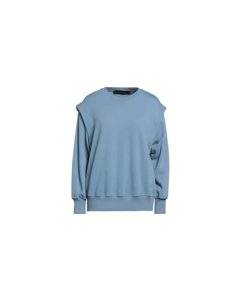 Federica Tosi TOPS - Sweatshirtsauf YOOX.COM Blaugrau