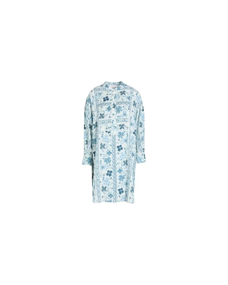 See by Chloé KLEIDER - Mini-Kleiderauf YOOX.COM Himmelblau