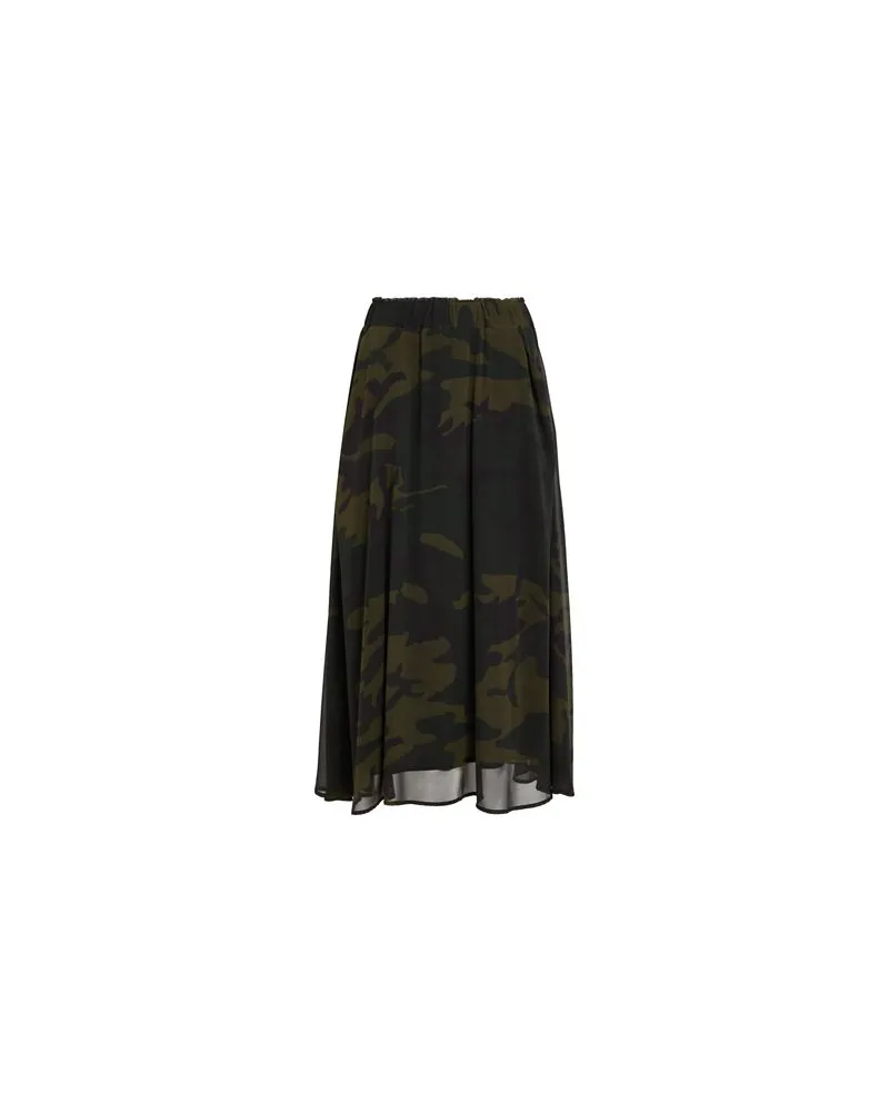 SHIRTAPORTER HOSEN & RÖCKE - Midi-Röckeauf YOOX.COM Militärgrün