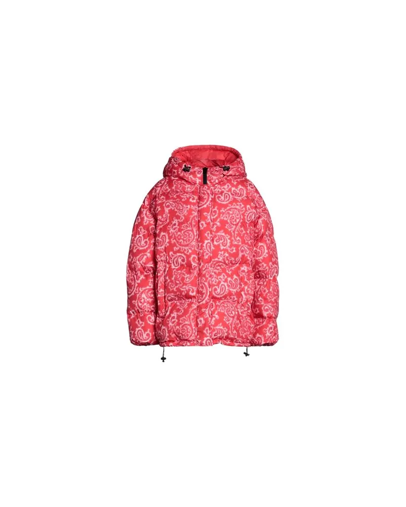 MSGM JACKEN & MÄNTEL - Pufferjacken & Daunenjackenauf YOOX.COM Rot