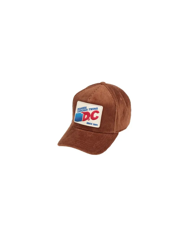 Dsquared2 ACCESSOIRES - Mützen & Hüteauf YOOX.COM Braun
