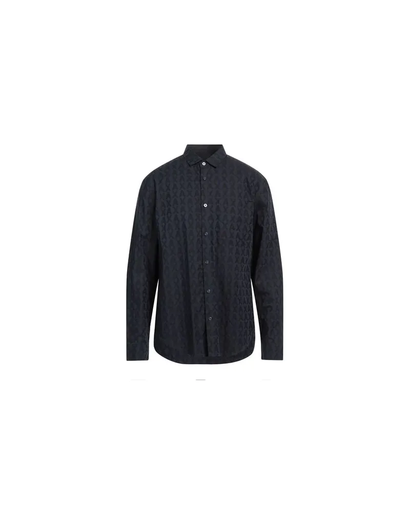 Armani Exchange TOPS - Hemdenauf YOOX.COM Marineblau