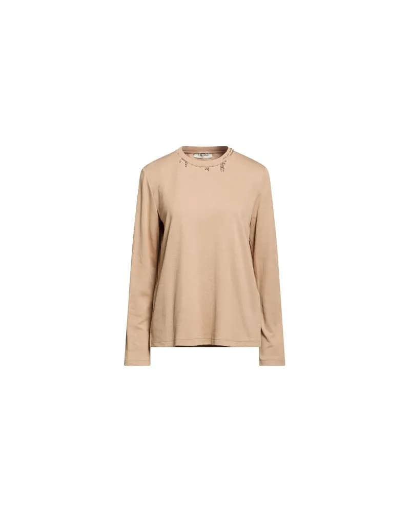 Max Mara TOPS - T-shirtsauf YOOX.COM Hellbraun
