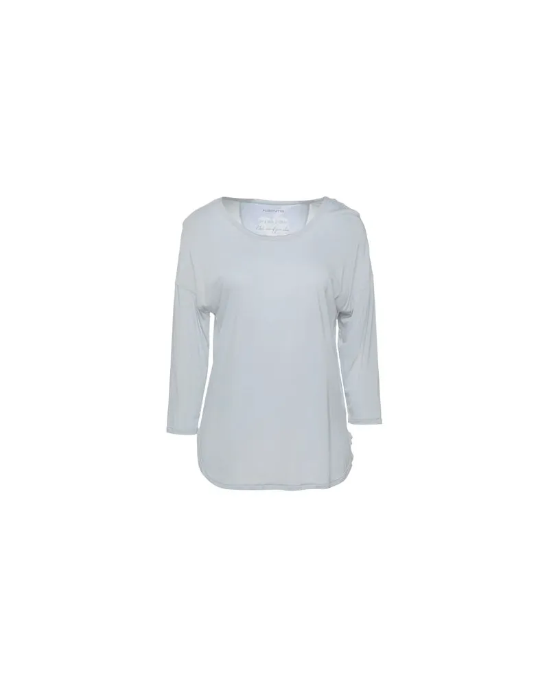 Purotatto TOPS - T-shirtsauf YOOX.COM Hellgrau
