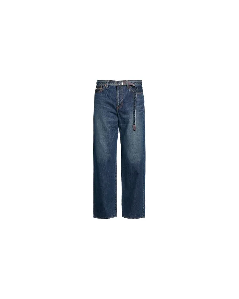 Sacai HOSEN & RÖCKE - Jeanshosenauf YOOX.COM Blau