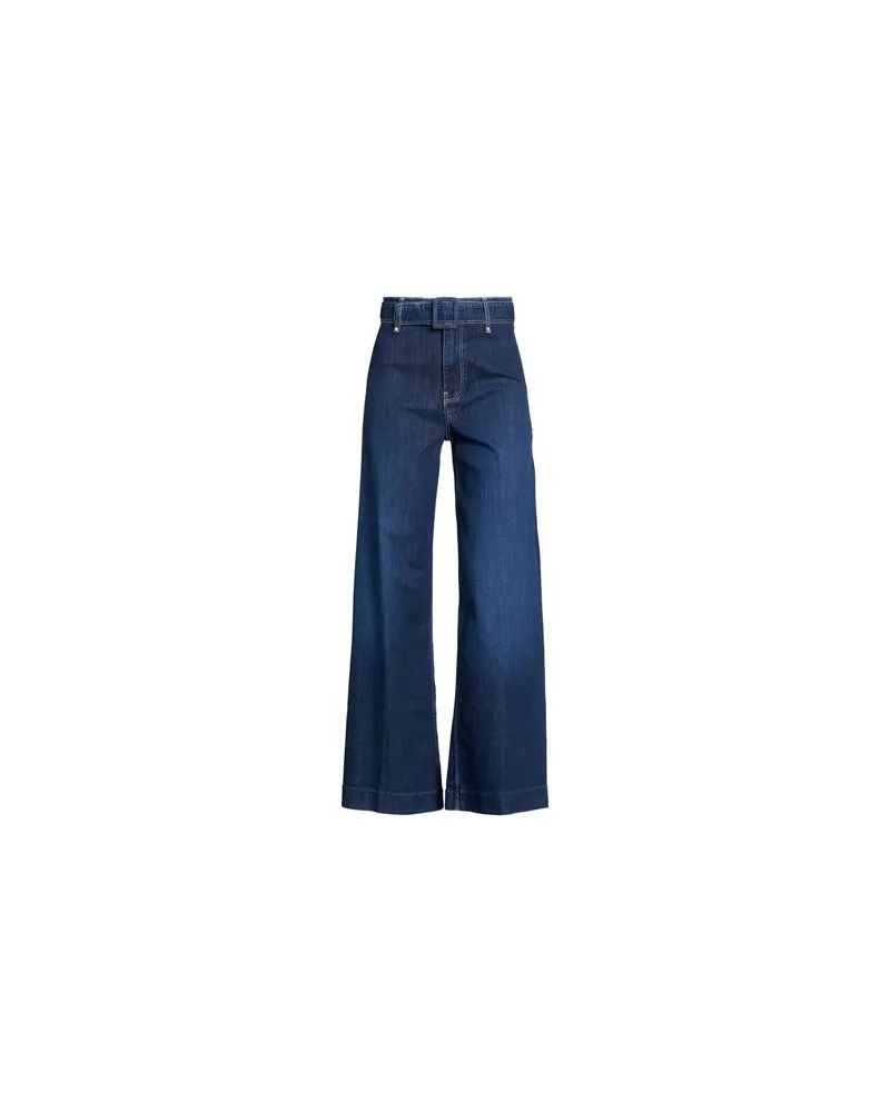 Guess HOSEN & RÖCKE - Jeanshosenauf YOOX.COM Blau