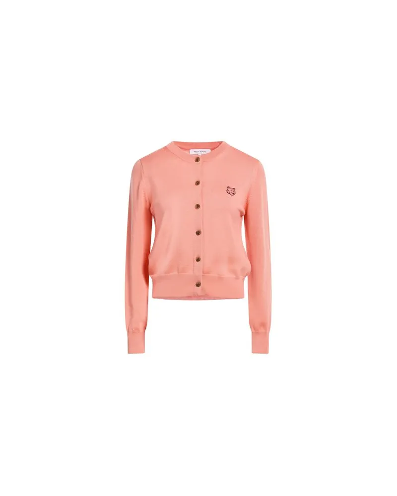 Kitsuné STRICKWAREN - Strickjackenauf YOOX.COM Lachs