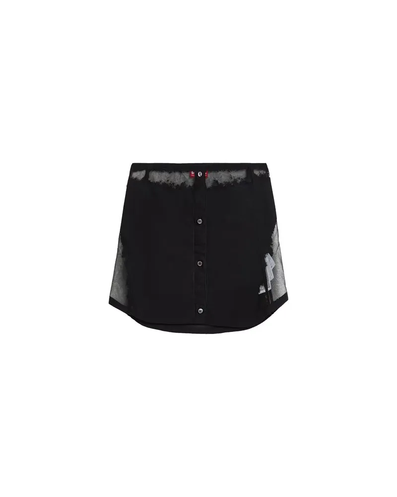 Diesel HOSEN & RÖCKE - Miniröckeauf YOOX.COM Schwarz